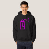 Spray Can Pictogram Hoodie (Voorkant volledig)