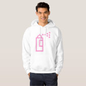 Spray Can Pictogram Hoodie (Voorkant volledig)