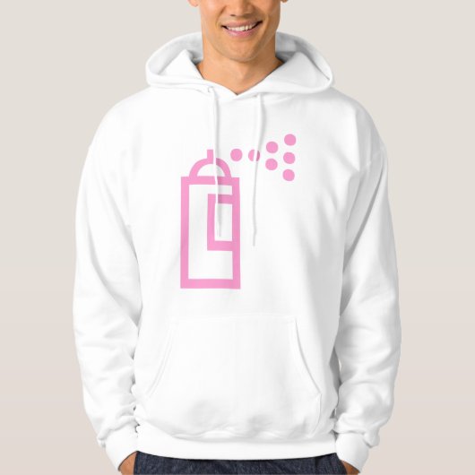 Spray Can Pictogram Hoodie (Voorkant)