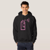 Spray Can Pictogram Hoodie (Voorkant volledig)