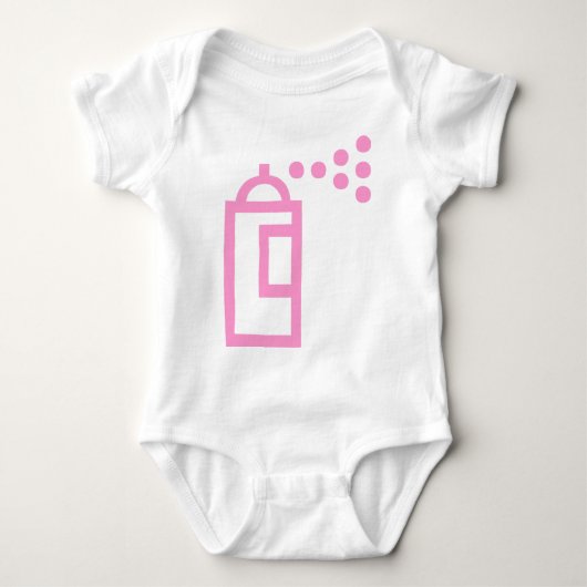 Spray Can Pictogram Romper (Voorkant)