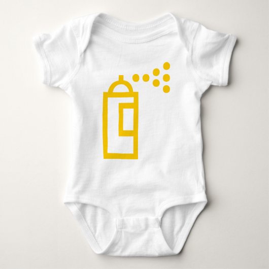 Spray Can Pictogram Romper (Voorkant)