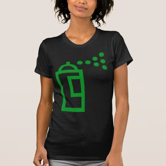 Spray Can Pictogram T-shirt (Voorkant)