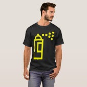 Spray Can Pictogram T-shirt (Voorkant volledig)