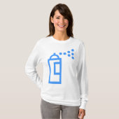 Spray Can Pictogram T-shirt (Voorkant volledig)
