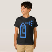 Spray Can Pictogram T-shirt (Voorkant volledig)