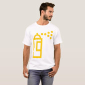 Spray Can Pictogram T-shirt (Voorkant volledig)