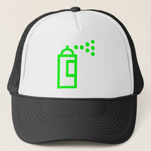 Spray Can Pictogram Trucker Pet (Voorkant)