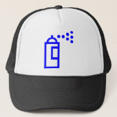 Spray Can Pictogram Trucker Pet (Voorkant)