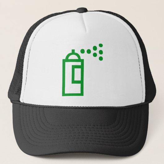 Spray Can Pictogram Trucker Pet (Voorkant)