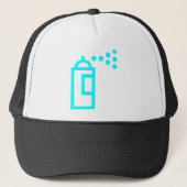 Spray Can Pictogram Trucker Pet (Voorkant)