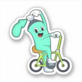 Spray can with Bicycle Sticker (Voorkant)