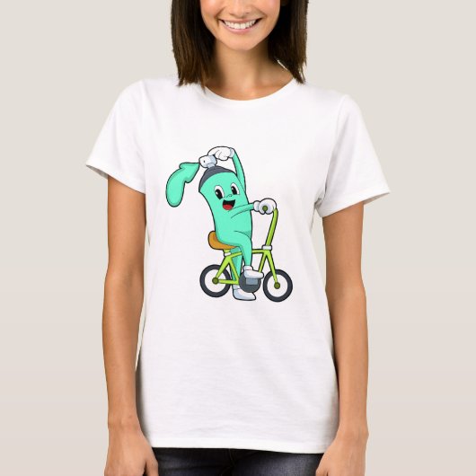 Spray can with Bicycle T-shirt (Voorkant)
