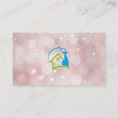 Spray Cleaning Home Logo | Boke Visitekaartje (Achterkant)