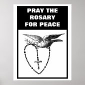 SPRAY DE ROSARY FOR PEACE POSTER (Voorkant)