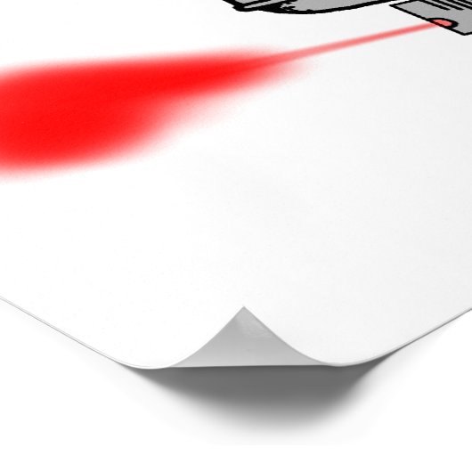 Spray Fart Paint Funny Poster (Hoek)