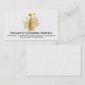 Spray Fles Gold Sparkle | Zwangere Tegels Visitekaartje (Voorkant / Achterkant)