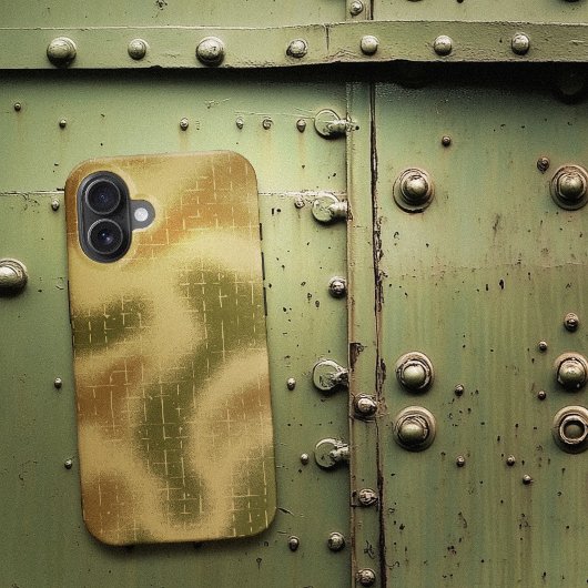 Spray geschilderd tactische camo patroon bruin Case-Mate iPhone case