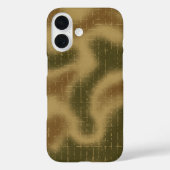 Spray geschilderd tactische camo patroon bruin Case-Mate iPhone case (Achterkant)