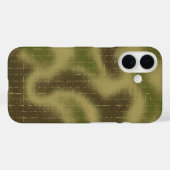 Spray geschilderde tactische camo patroon groen Case-Mate iPhone case (Achterkant (horizontaal))