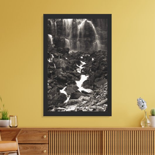 Spray Herfsten, WA Canvas Afdruk (Insitu (Woonkamer))