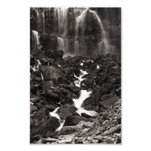 Spray Herfsten, WA Foto Afdruk (Voorkant)