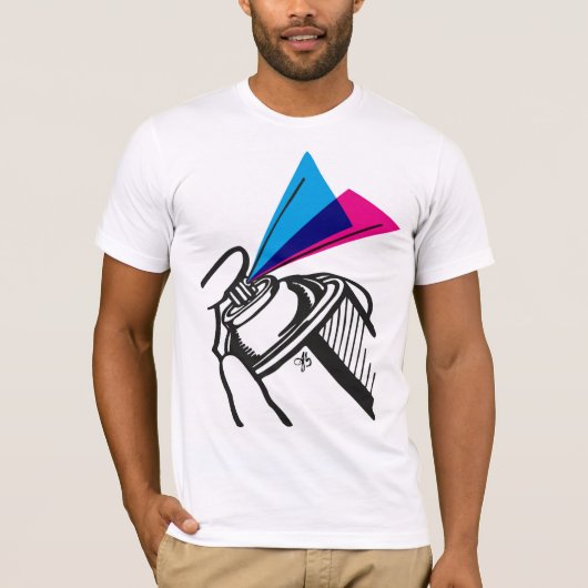 Spray het! t-shirt (Voorkant)