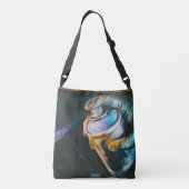 Spray kan graffiti kunstmuurschildering crossbody tas (Achterkant)