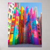 Spray of Creativity: Kleurrijke Graffiti Kinder ka Poster (Voorkant)