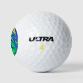 Spray Paint Mardi Gras Blue Golfballen (Logo)