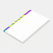 Spray Paint Mardi Gras Blue Post-it® Notes (Schuin)