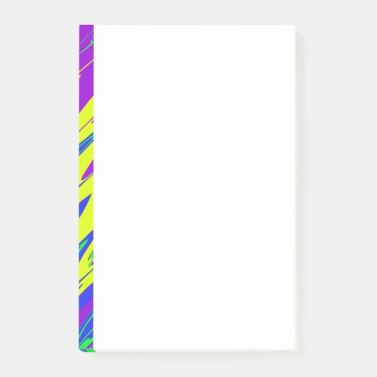 Spray Paint Mardi Gras Blue Post-it® Notes (Voorkant)