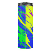 Spray Paint Mardi Gras Blue Thermosbeker (Achterkant)