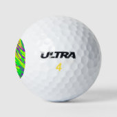 Spray Paint Mardi Gras Golfballen (Logo)