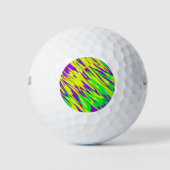 Spray Paint Mardi Gras Golfballen (Voorkant)