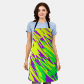 Spray Paint Mardi Gras Schort (Gedragen)