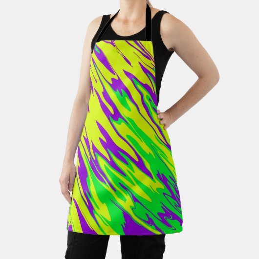 Spray Paint Mardi Gras Schort (Insitu)