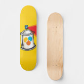 Spray Paint Skateboard (Voorkant)