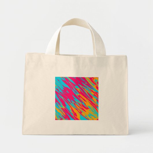 Spray Paint Sorbet Mini Tote Bag (Voorkant)