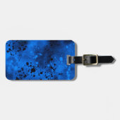 Spray Paint Splatter Effect Luggage Tag Bagagelabel (Voorkant horizontaal)