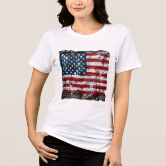 "Spray Paint USA" Tri-Blend Shirt