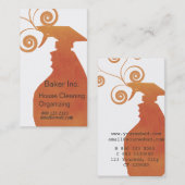 Spray Professional Housekeeping Maid Cleaning Visitekaartje (Voorkant / Achterkant)