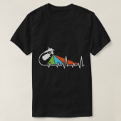 Spray schilder hartslag EKG Auto Lichaam Schilder  T-shirt (Design voorkant)