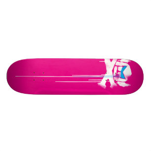 Spray Swede Drivers - Magenta / Cyaan Persoonlijk Skateboard