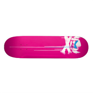 Spray Swede Drivers - Magenta / Cyaan Persoonlijk Skateboard