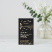 Spray Tan Aftercare Instruction Visitekaartje (Staand voorkant)