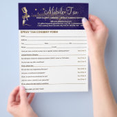 Spray Tan Business Plan Toestemming Ontheffing For Flyer (Hand)