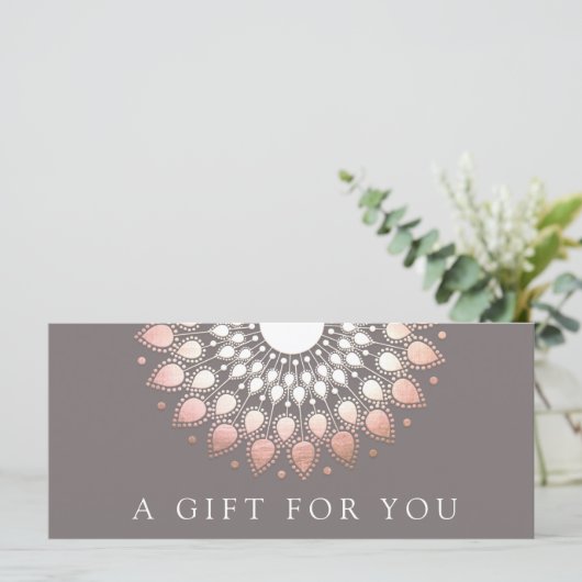 Spray Tan en Makeup Cadeaucertificaat (Staand voorkant)