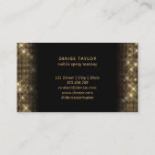 Spray Tan Mobile Spray Tan Gold Glittering Girl Visitekaartje (Achterkant)
