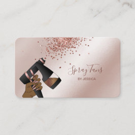 Spray Tan Pistool, Mobile Roos Gold Spray Tanning  Visitekaartje